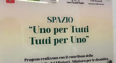 Inaugurato lo spazio “Uno per tutti, tutti per uno” al Centro Giovanile del Mugello