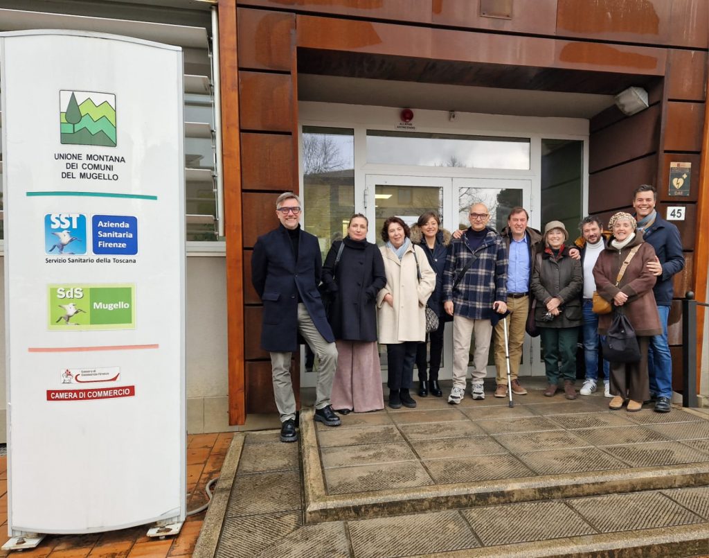 La Direzione aziendale incontra in SdS gli amministratori del Mugello. Si ferma alla COT in via di ultimazione