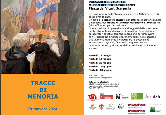 Tracce di memoria, a Scarperia visite museali per le persone con Alzheimer